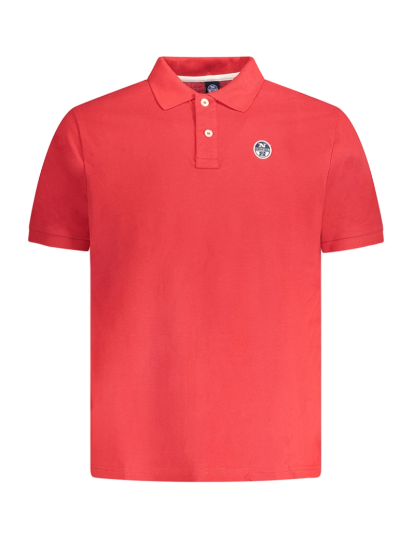 North Sails - Polo de Homem Vermelho