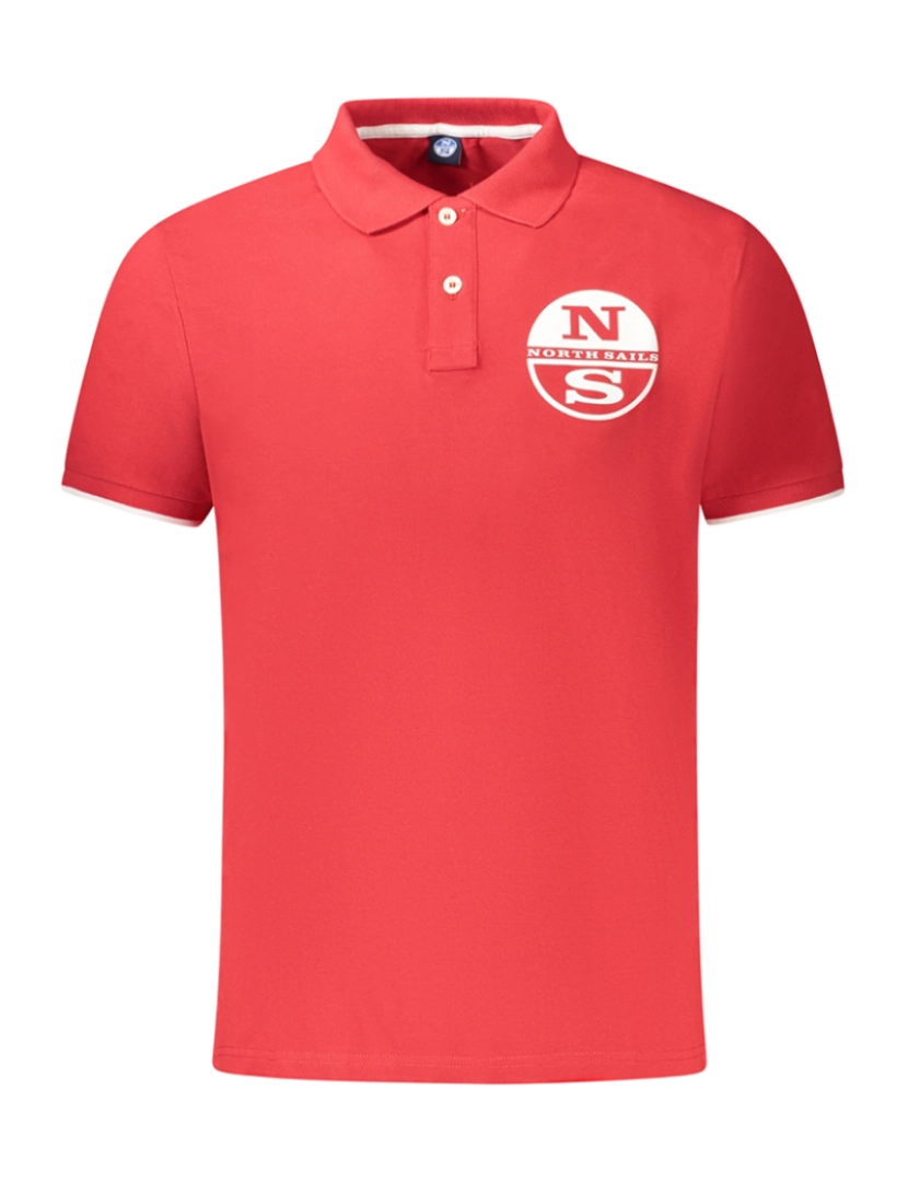 North Sails - Polo de Homem Vermelho