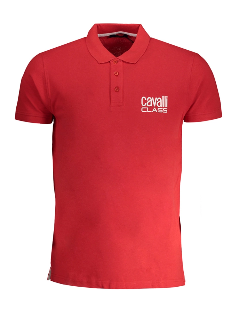 Cavalli Class - Pólo Homem  vermelho