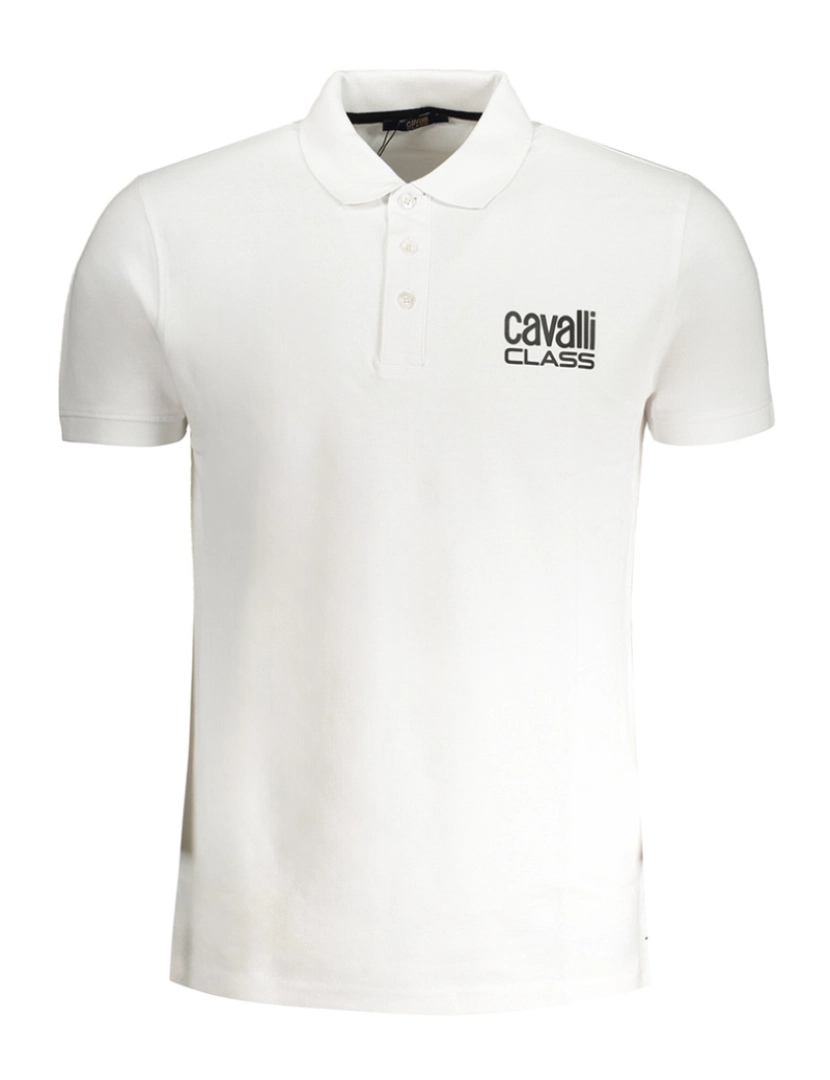 Cavalli Class - Pólo Homem  branco