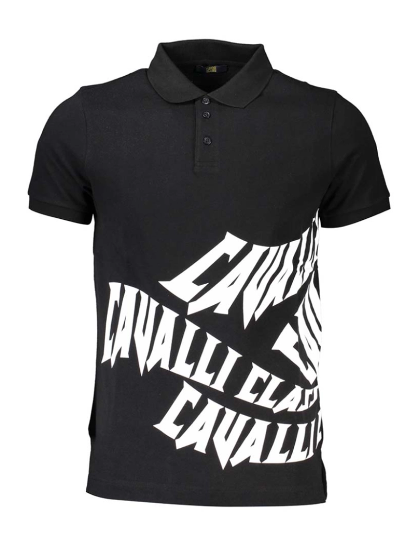 Cavalli Class - Pólo Homem Preto