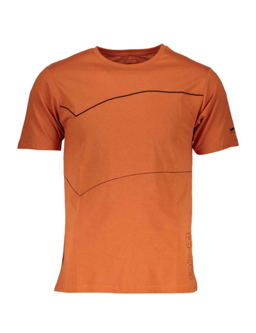 Gas - T-Shirt Homem Laranja