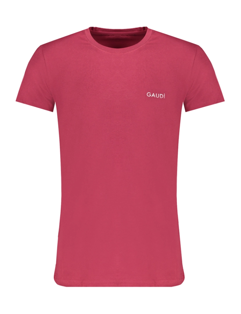 Gaudì - T-Shirt Homem  vermelho