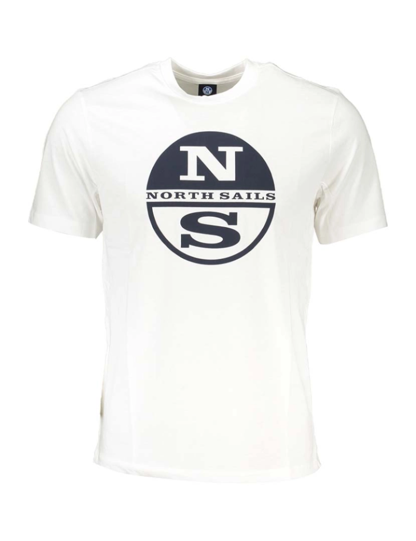 North Sails - T-shirt Homem Branco