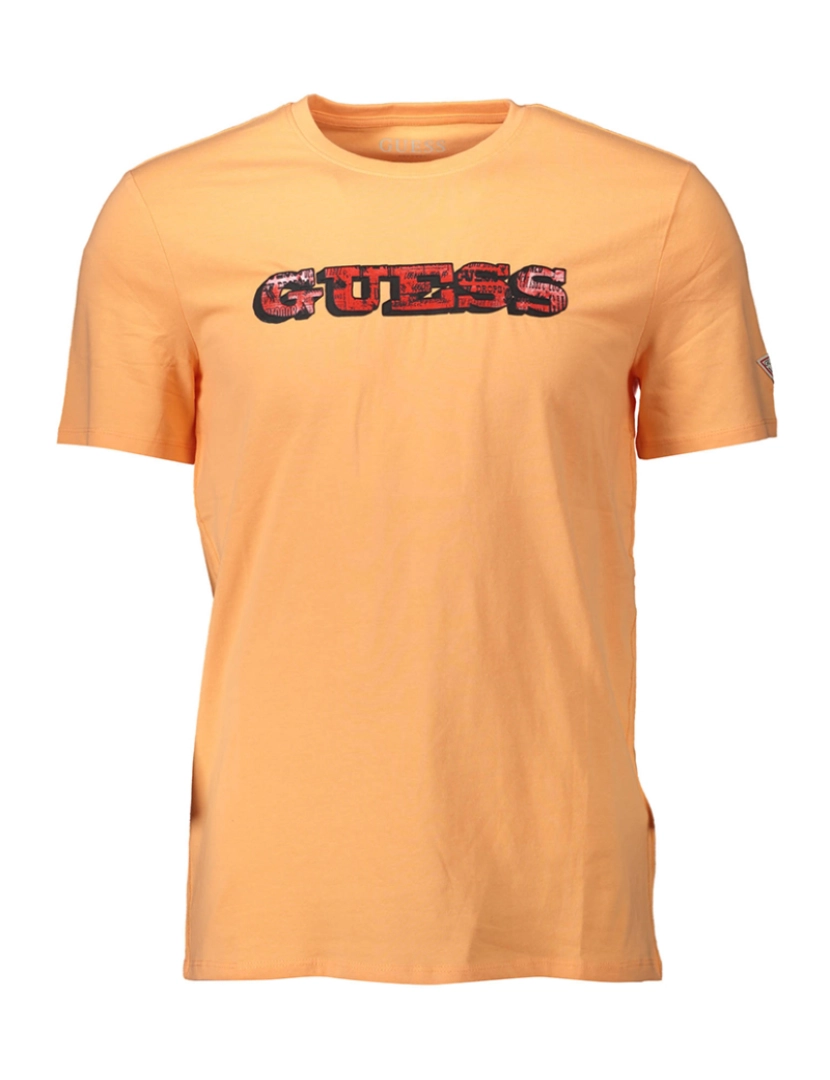 Guess Jeans - T-Shirt M. Curta Homem Laranja