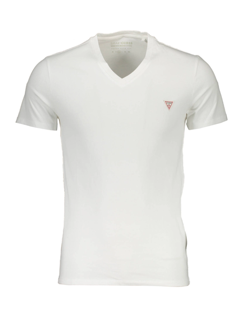 Guess Jeans - T-Shirt M. Curta Homem Branco