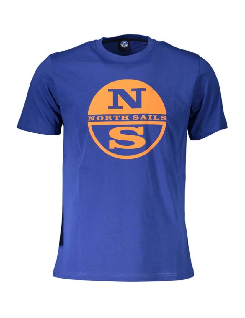 North Sails - T-shirt Homem Azul