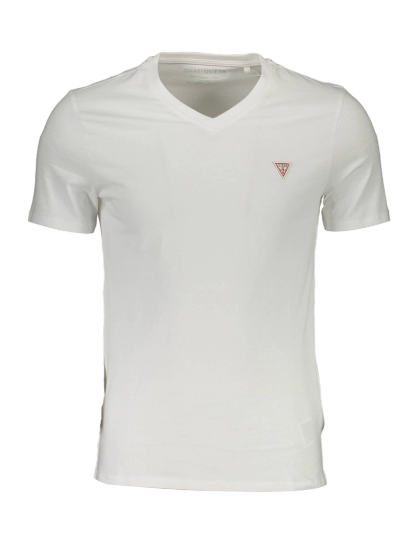 Guess Jeans - T-Shirt M. Curta Homem Branco