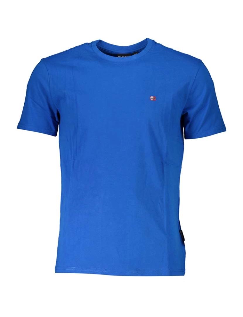 Napapijri - T-Shirt Homem Azul