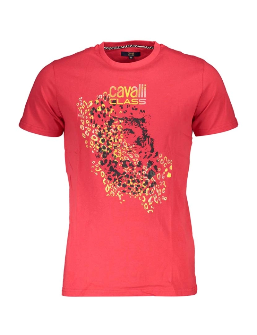 Cavalli Class - T-Shirt Homem Vermelho