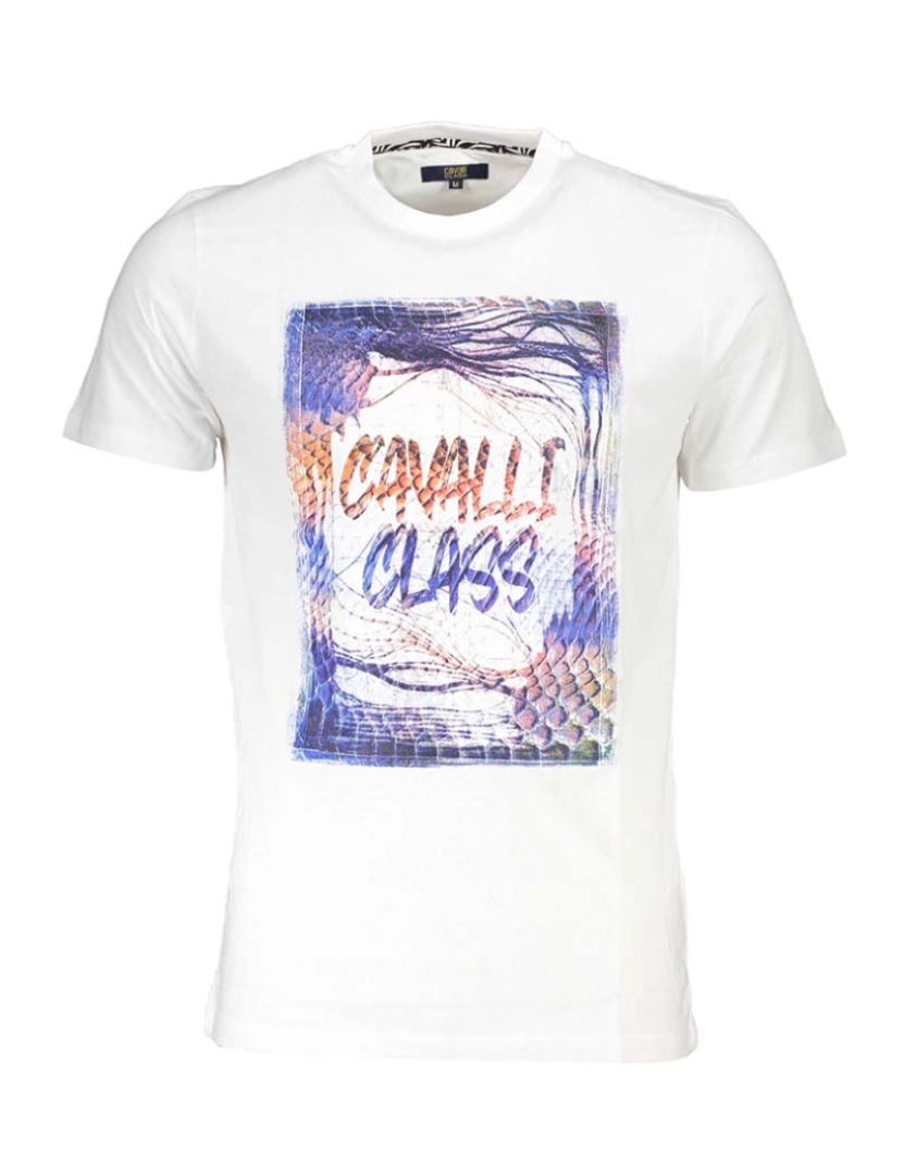 Cavalli Class - T-Shirt Homem Branco