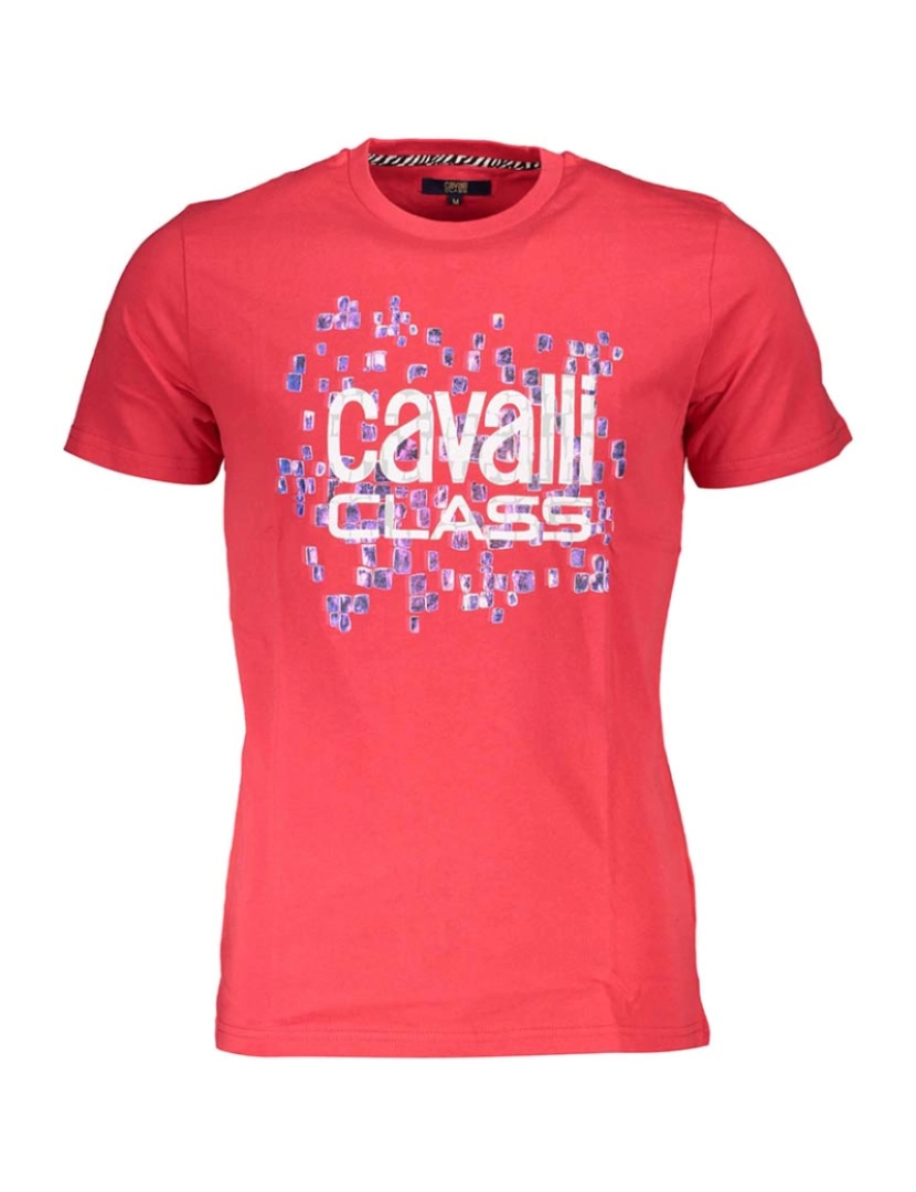 Cavalli Class - T-Shirt Homem Vermelho