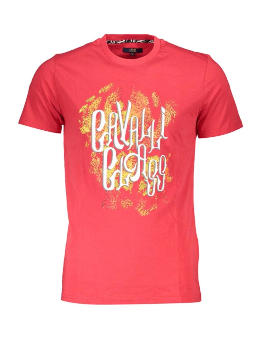 Cavalli Class - T-Shirt Homem Vermelho