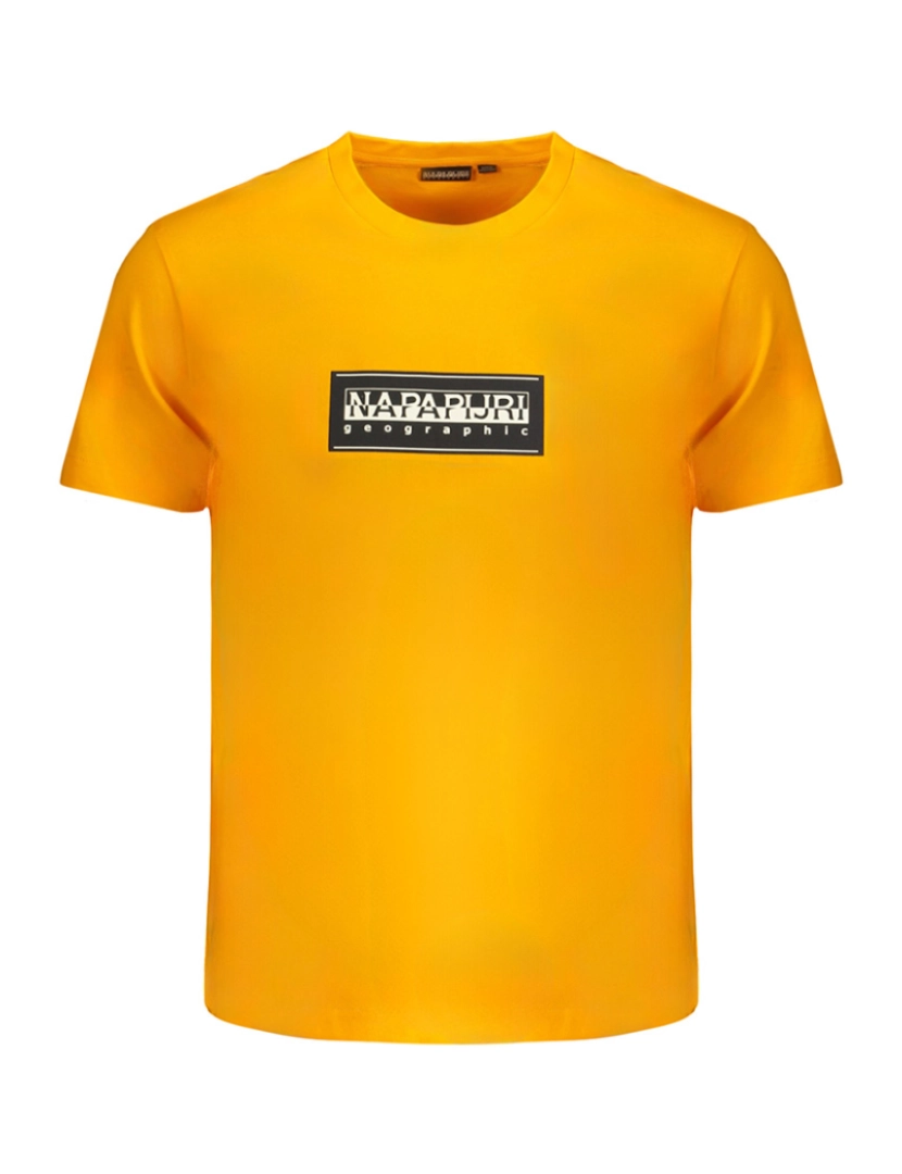 Napapijri - T-Shirt de Homem Laranja