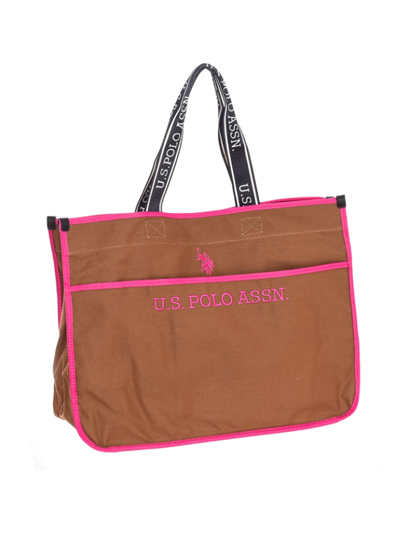 U.S. Polo Assn. - Mala Senhora Castanho-Rosa