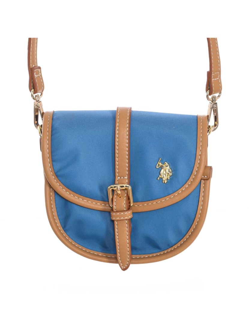 U.S. Polo Assn. - Mala Senhora Azul-Castanho