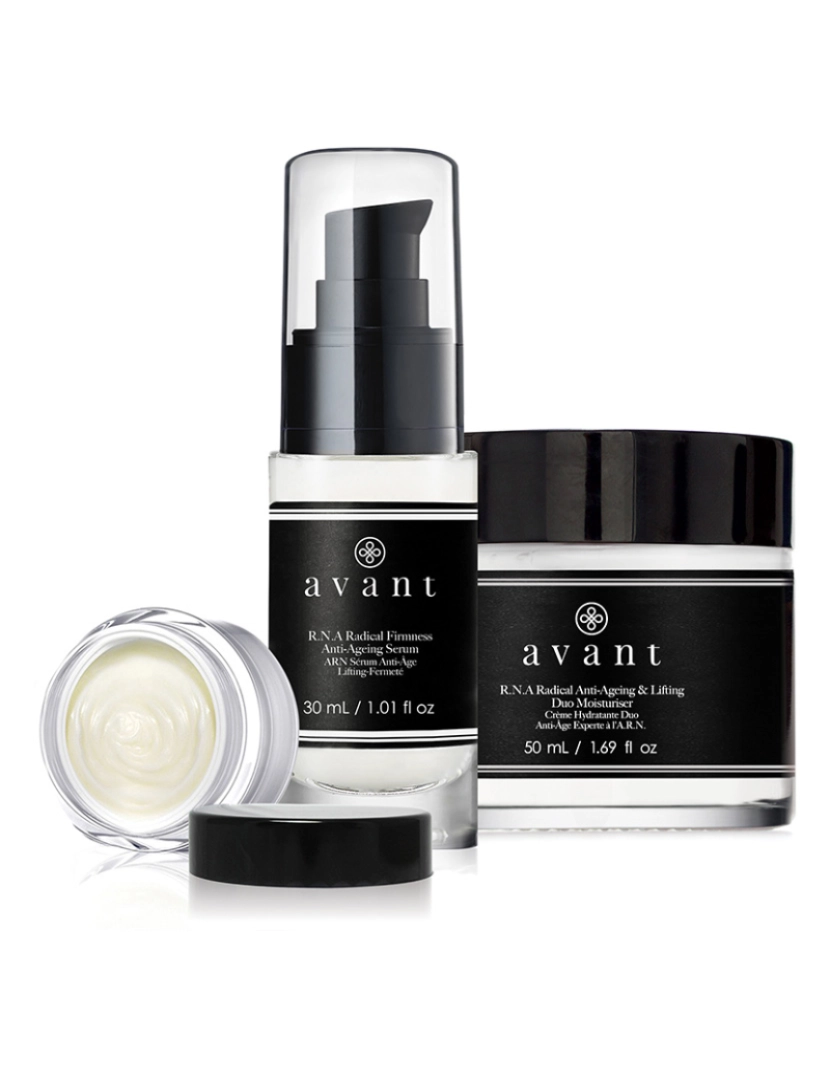 Avant Skincare - Definir Radical R.N.A. Antienvelhecimento Ultimate (3 Unidades):  R.N.A. Radical Anti-Ageing Eye Lift Cream + R.N.A Radical Anti-Ageing & Lifting Duo Hidratante + R.N.A Radical Firmness Anti-Ageing Serum