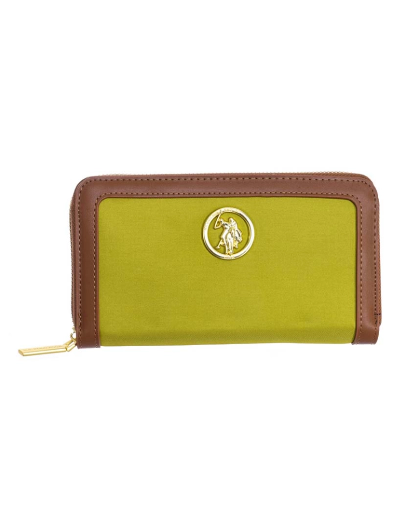 U.S. Polo Assn. - Carteira Senhora Castanho Verde