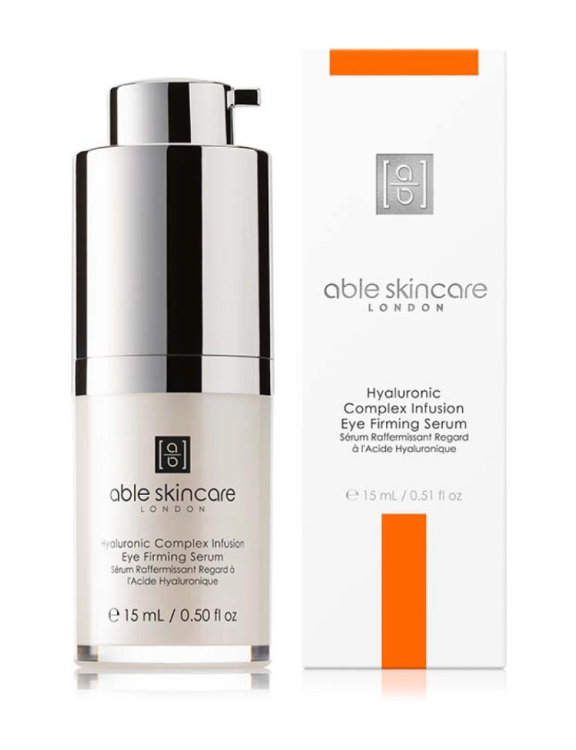 Able Skincare  - Sérum Reafirmante de Olhos Complexo Infusão Hialurónico 15Ml 