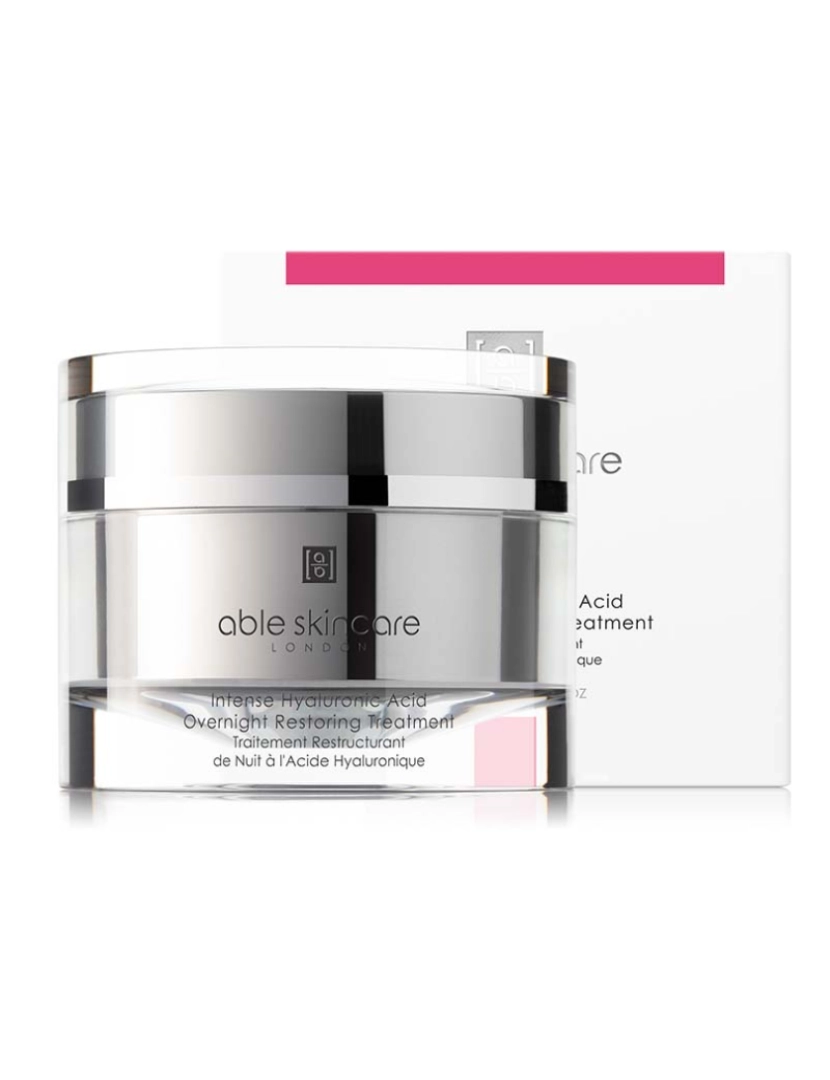 Able Skincare  - Creme Noturno Restaurador Intensivo Ácido Hialurónico 50Ml 