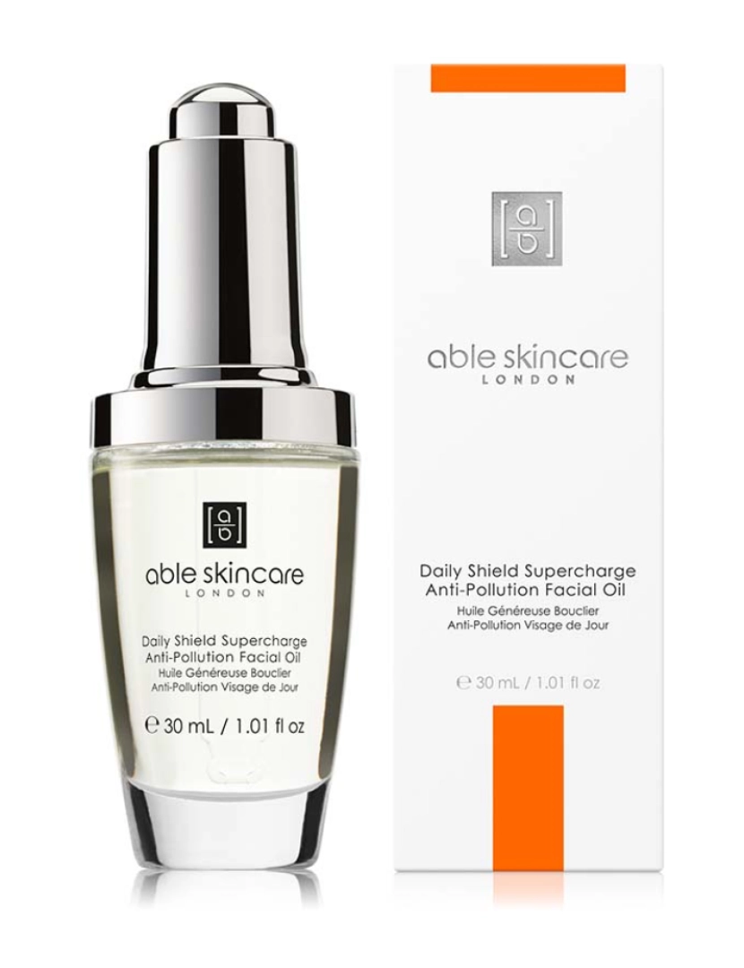 Able Skincare  - Óleo Facial Diário Anti-Poluição 30Ml