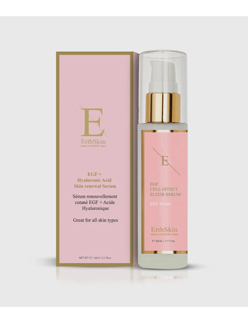 Erth Skin London - Soro Efeito Célula Egf 60Ml