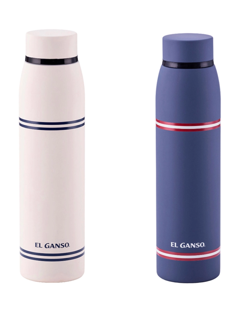 El Ganso - Conjunto 2 garrafas água 750ml Branco e Azul