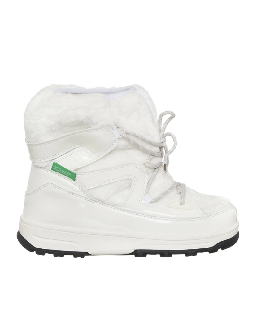 Benetton - Botas Senhora Branco