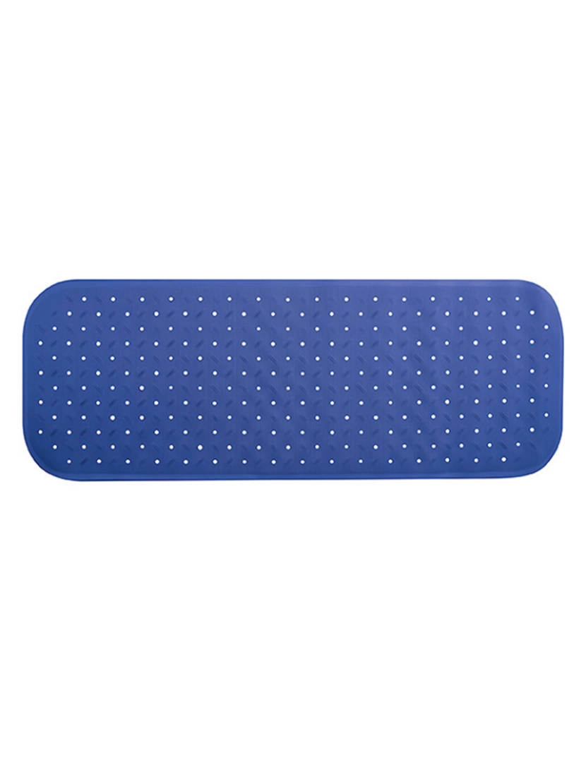 WellHome - Tapete antiderrapante classe premium 36x97cm azul