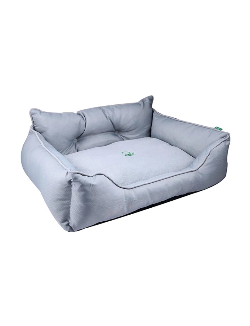 Benetton - Cama para animais de estimação 50x40x18cm poliéster cinza Benetton be