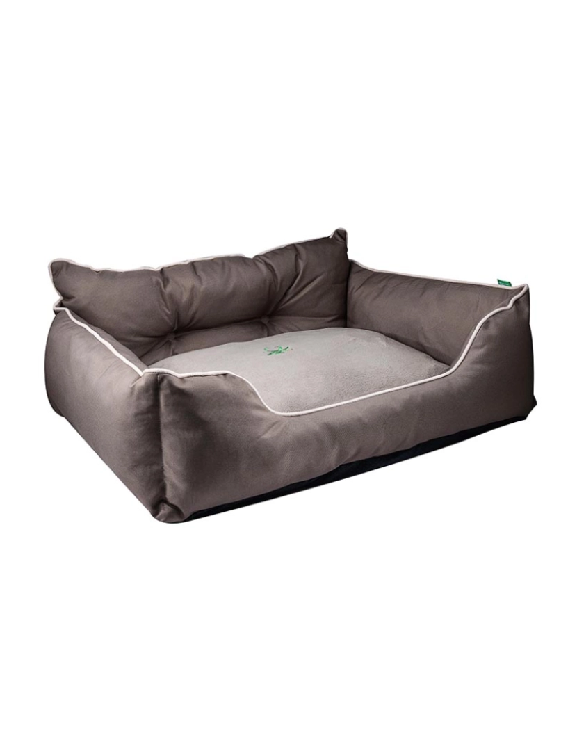 Benetton - Cama para animais de estimação 50x40x18cm poliéster marrom Benetton be