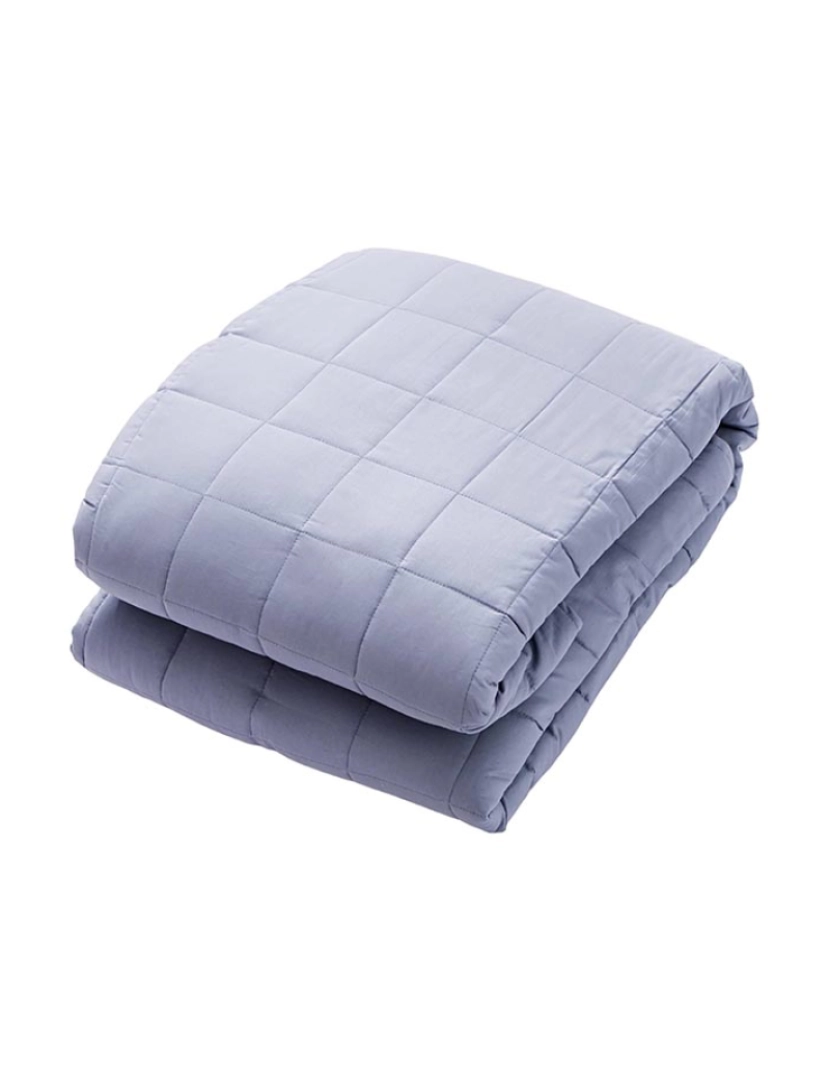 Benetton - Colcha 180x260cm 144tc 100% algodão azul Benetton