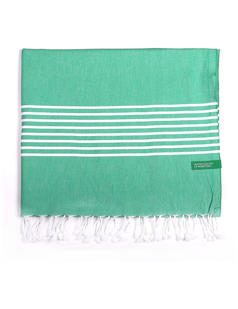 Benetton - Hamman 80x165cm 170gsm 100% algodão verde casa Benetton