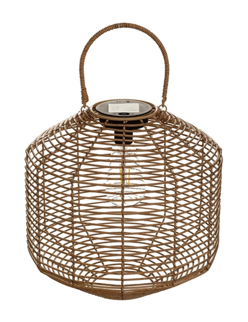 Atmosphera - Lâmpada Solar De Rattan H.30Cm