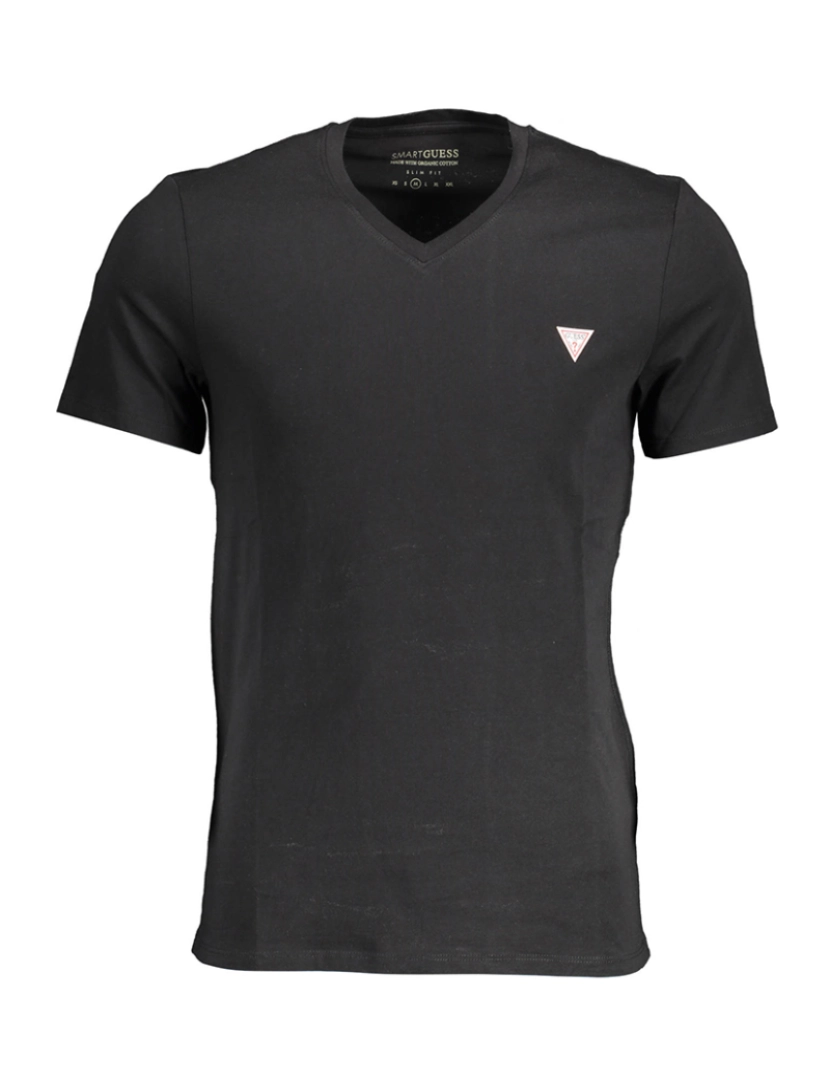 Guess Jeans - T-Shirt M. Curta Homem Preto