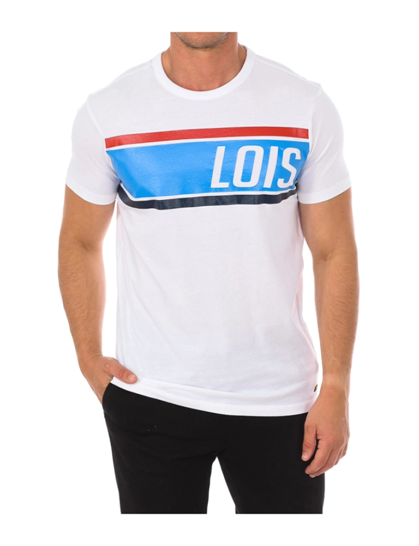 Lois - T-Shirt Homem  Beach-Dala Branco