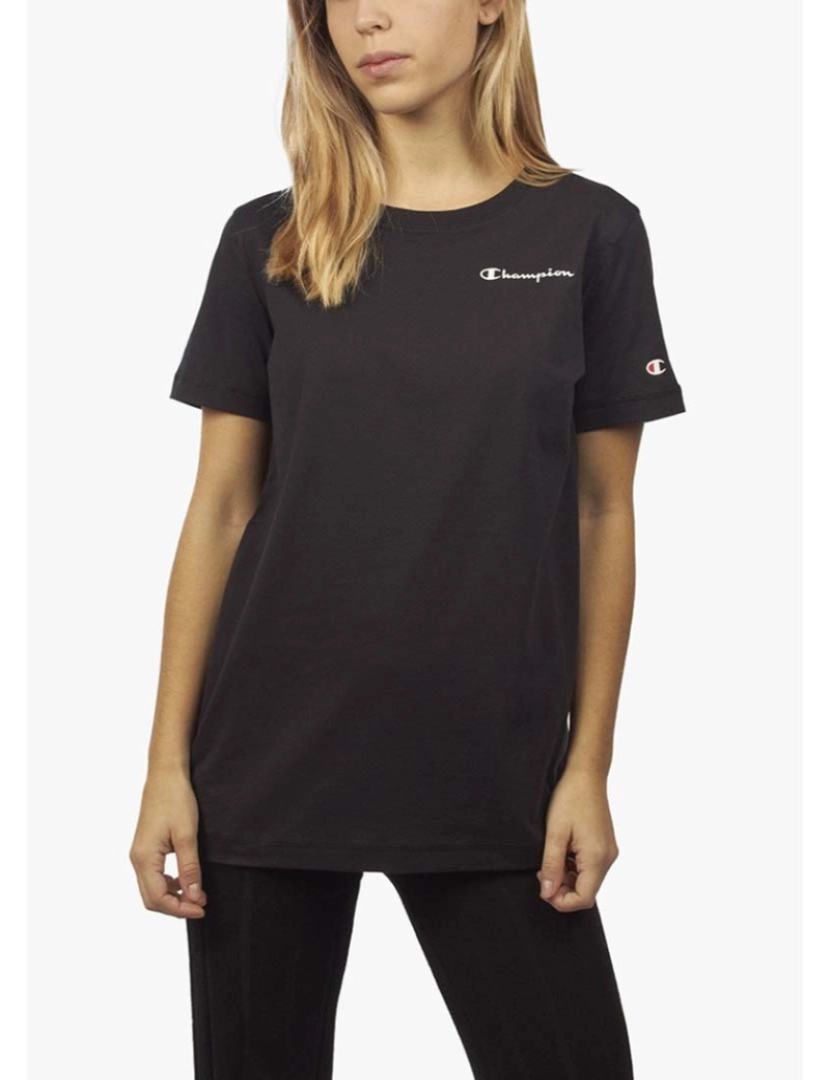 Champion - T-Shirt Senhora Preto