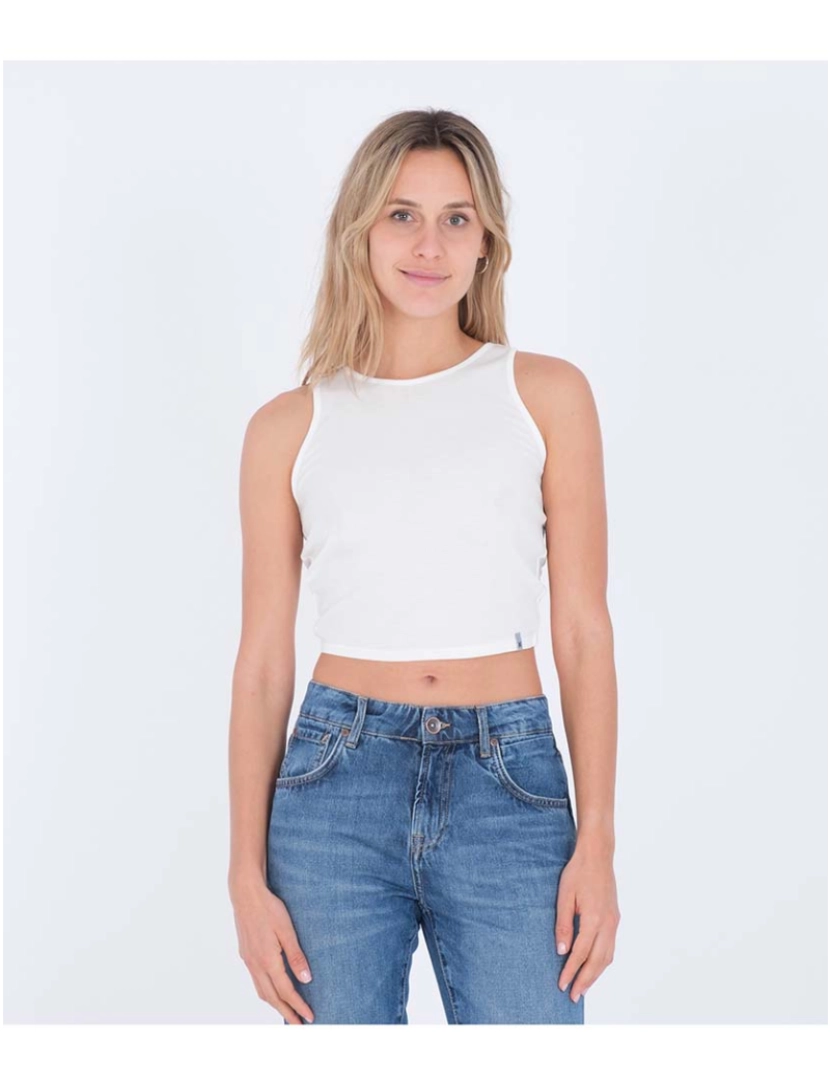 Hurley - Tank Top Senhora Twist Back Branco