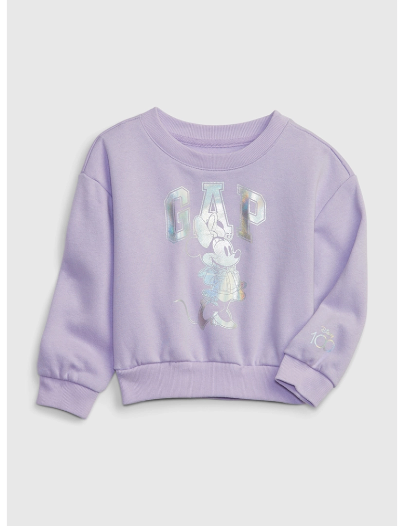 GAP - Sweatshirt sem Capuz Criança Violeta