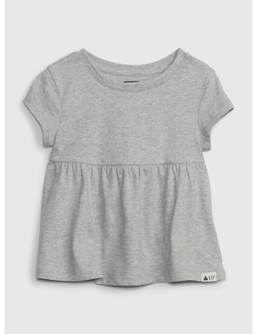 GAP - T-Shirt Criança Cinza