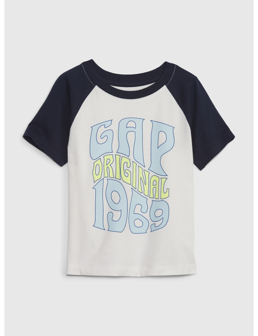 GAP - T-Shirt Criança Branco