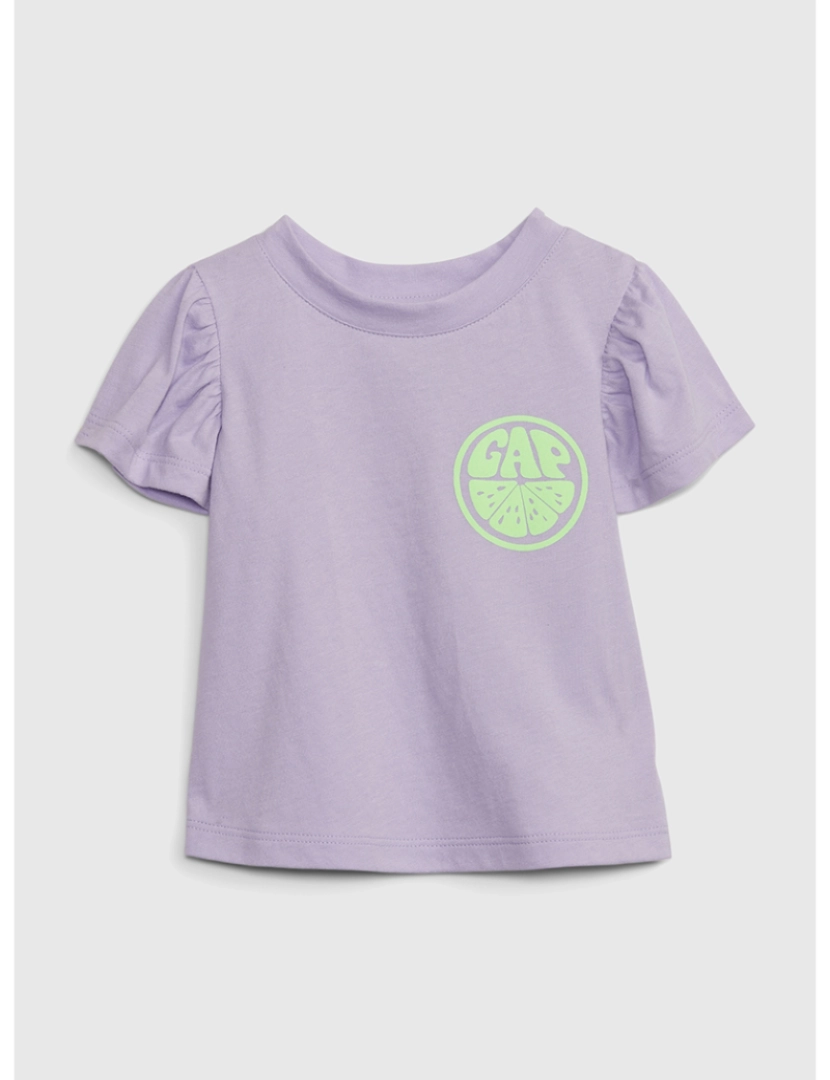 GAP - T-Shirt Criança Violeta