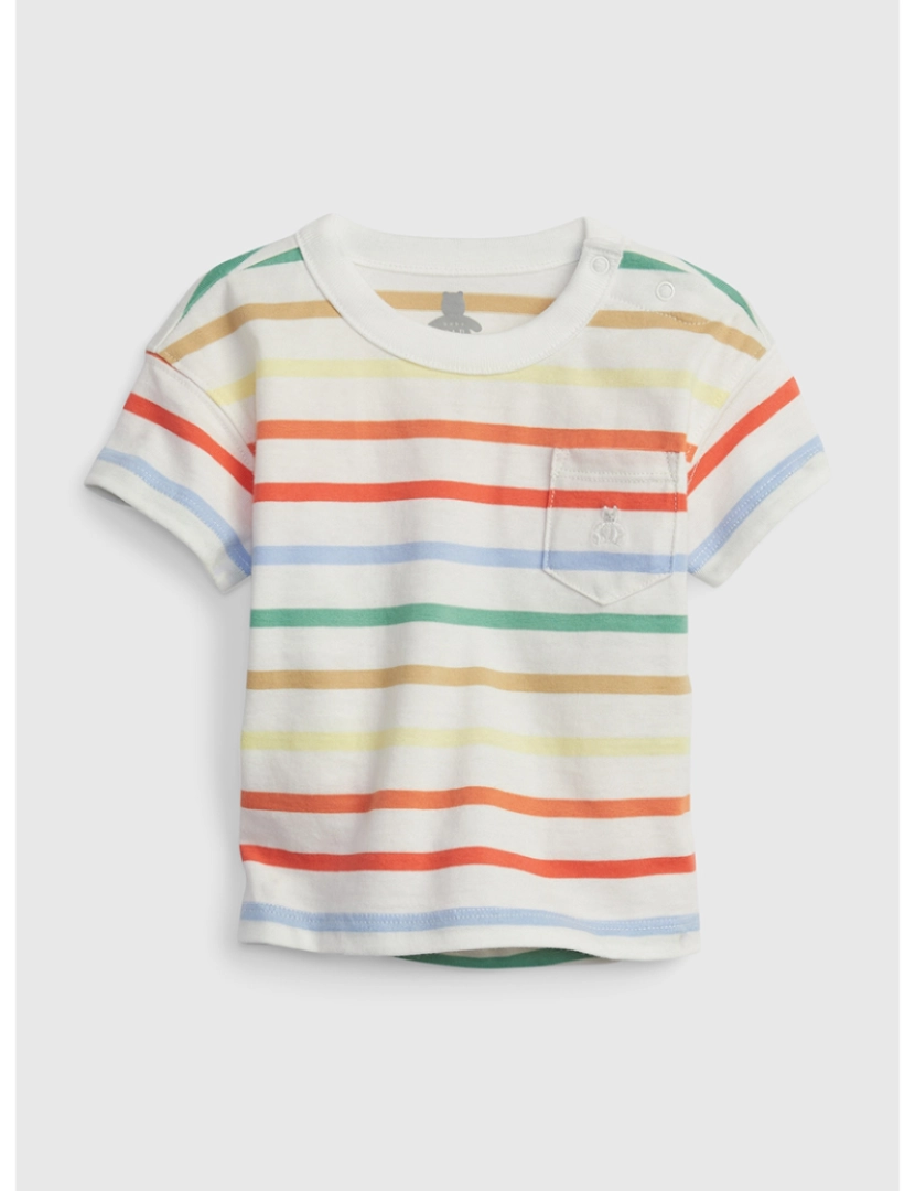 GAP - T-Shirt Bebé Multicor