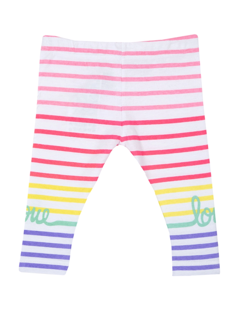 Chicco - Leggings Menina Branco E Rosa