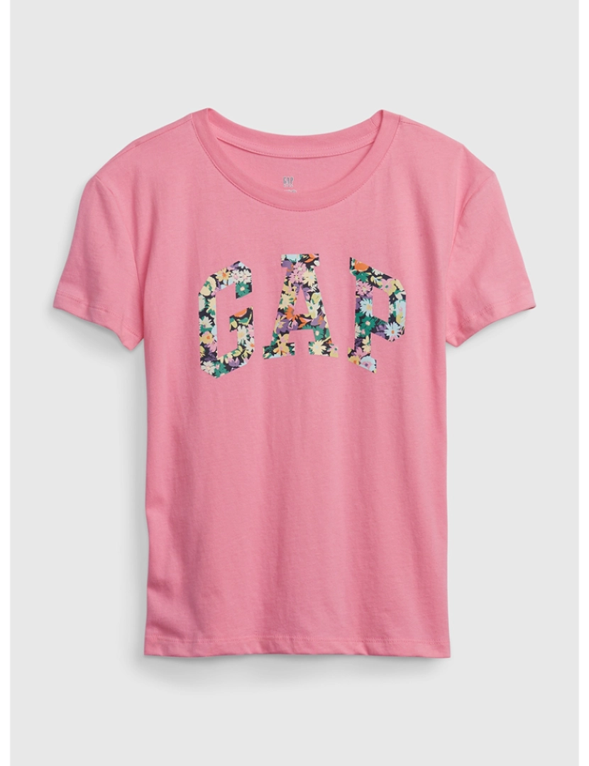 GAP - T-Shirt Rapariga Rosa