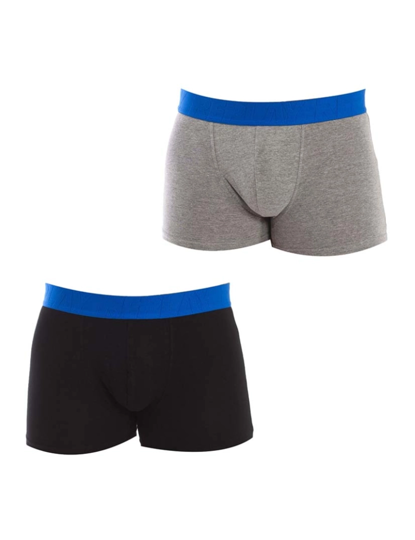 Replay Underwear - Boxers Homem Cinza Preto Azul