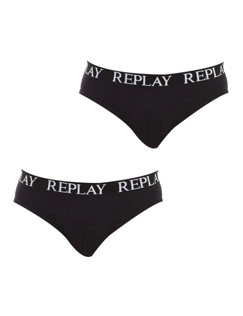 Replay Underwear - Slips Homem Preto