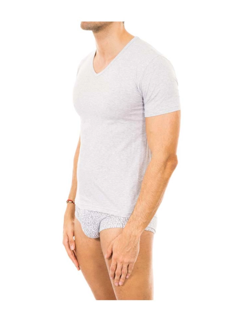 Replay Underwear - T-shirt Interior Homem Cinza