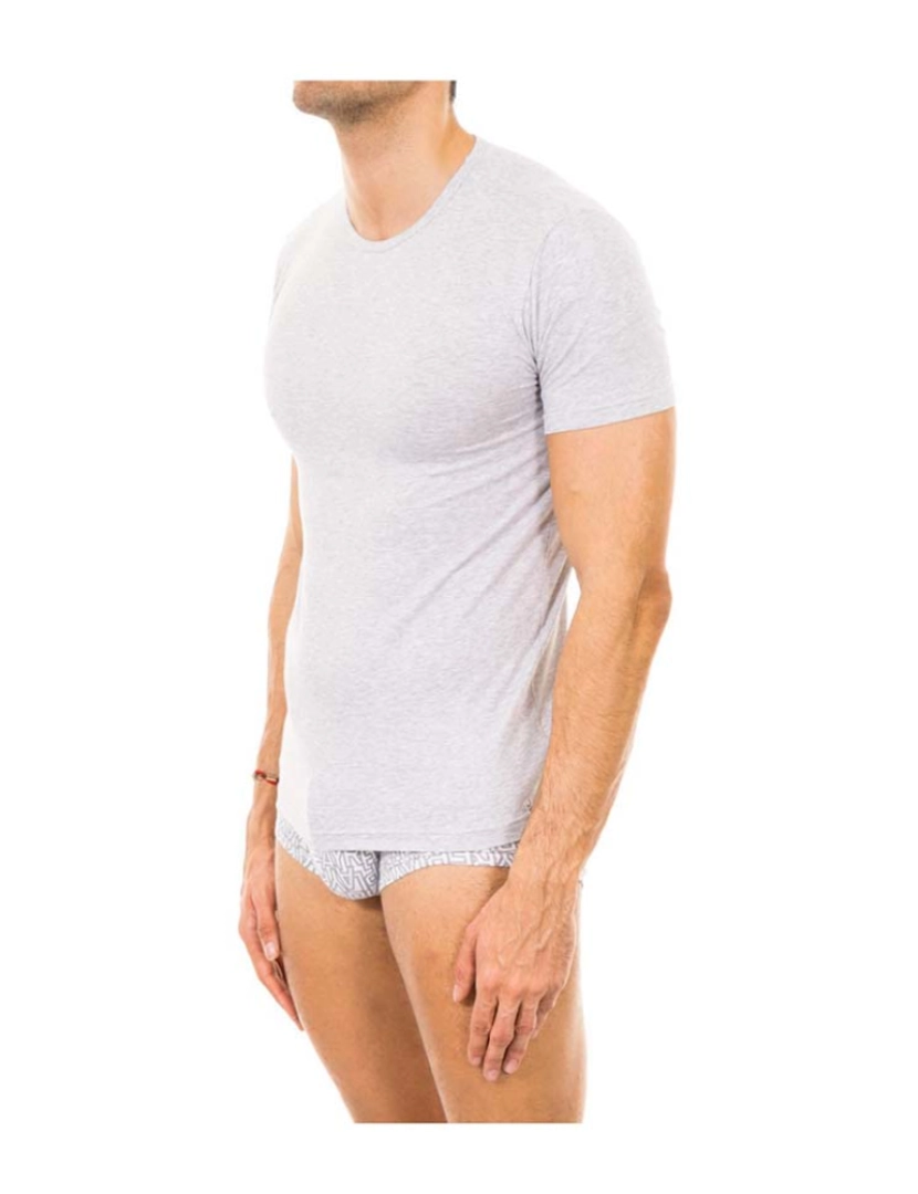 Replay Underwear - T-shirt Interior Homem Cinza