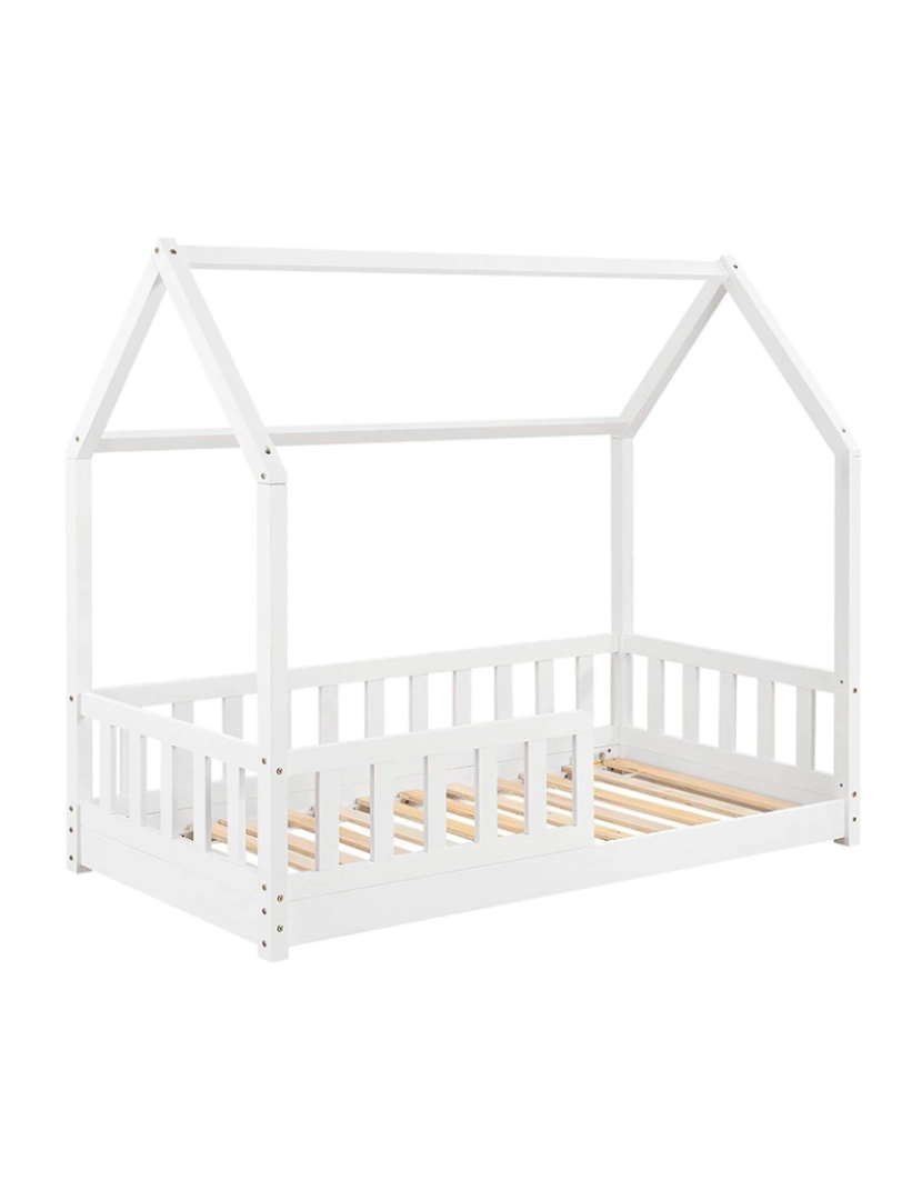 Atmosphera - Cama infantil bosco branca 90x190cm